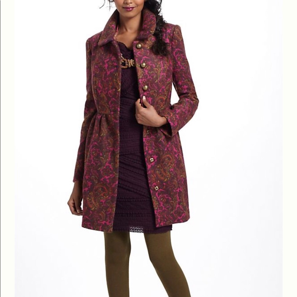 Anthropologie Plenty by Tracey Reese coat
